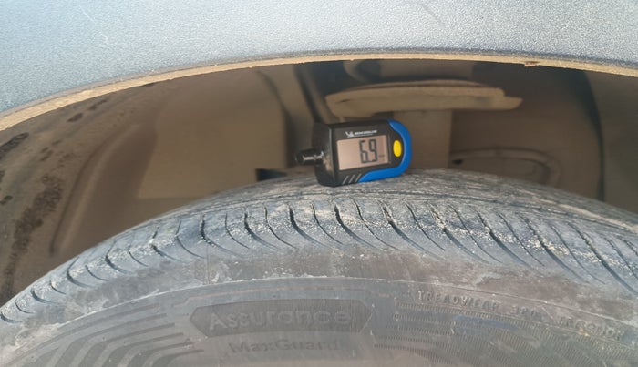2021 Tata NEXON XZA PLUS SUNROOF PETROL, Petrol, Automatic, 1,19,629 km, tyre