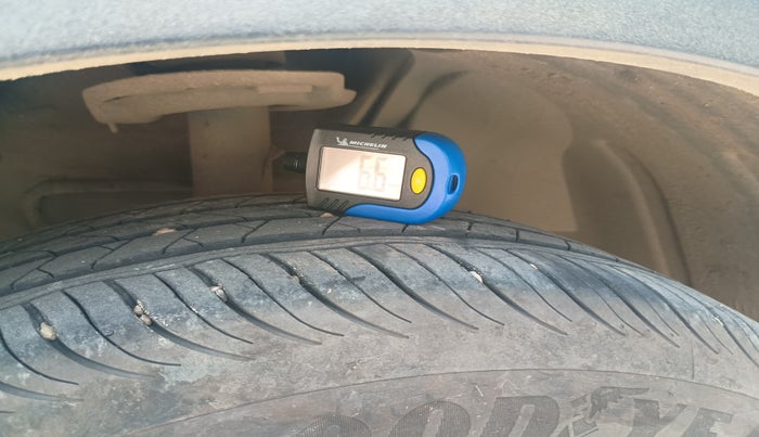 2021 Tata NEXON XZA PLUS SUNROOF PETROL, Petrol, Automatic, 1,19,629 km, tyre