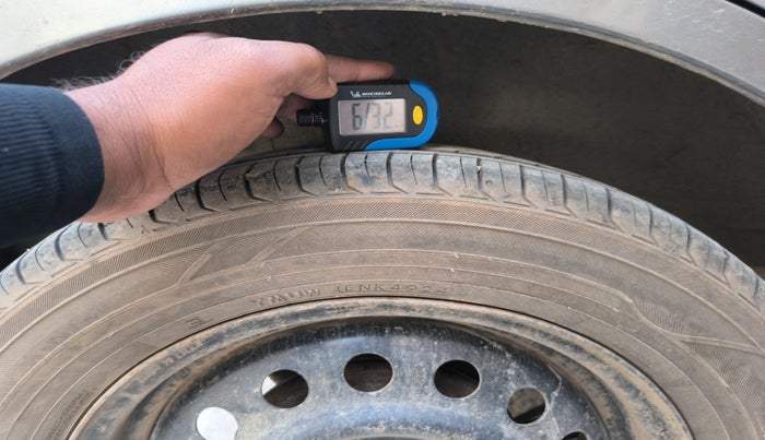 2017 Maruti Wagon R 1.0 VXI AMT, Petrol, Automatic, 90,886 km, tyre