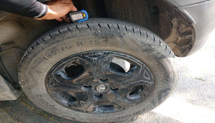 2022 Tata PUNCH ACCOMPLISHED AMT, Petrol, Automatic, 23,321 km, tyre
