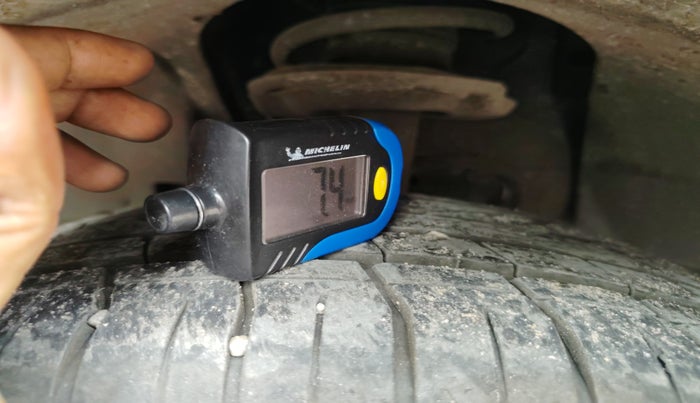 2022 Tata NEXON XZA PLUS (PREMIUM) PETROL JET, Petrol, Automatic, 6,676 km, tyre