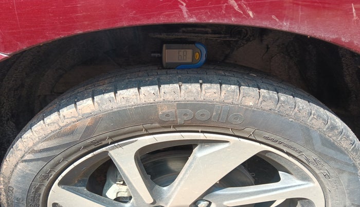 2024 Toyota Glanza V AMT, Petrol, Automatic, 15,377 km, tyre