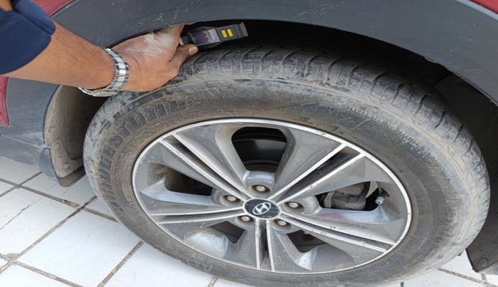 2016 Hyundai Creta SX PLUS AT 1.6 PETROL, Petrol, Automatic, 54,705 km, tyre