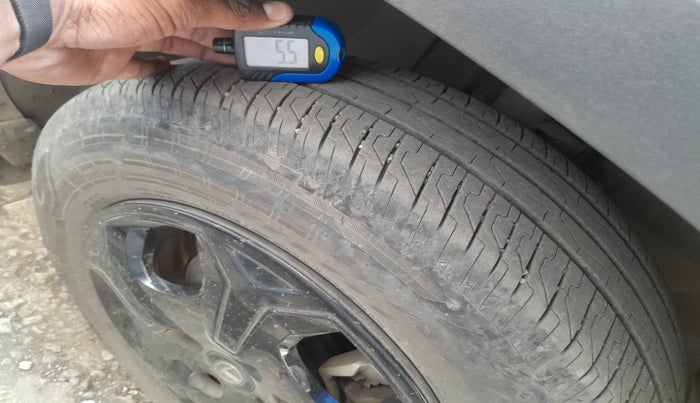 2023 Tata PUNCH ACCOMPLISHED MT CNG, Petrol, Manual, 12,374 km, tyre