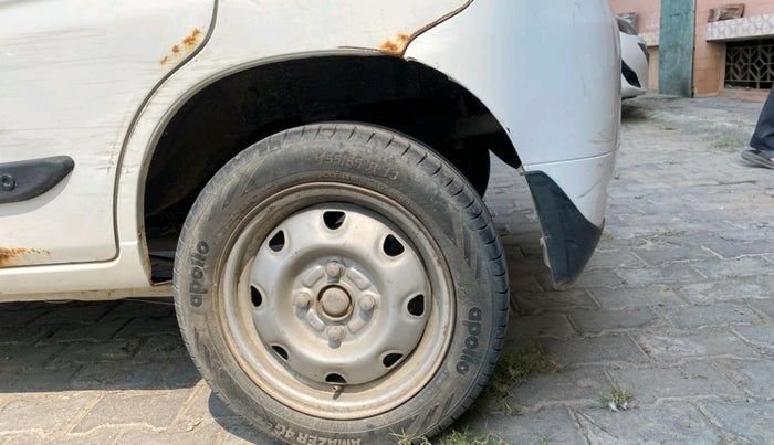 2010 Maruti Alto K10 LXI, Petrol, Manual, 1,24,617 km, tyre