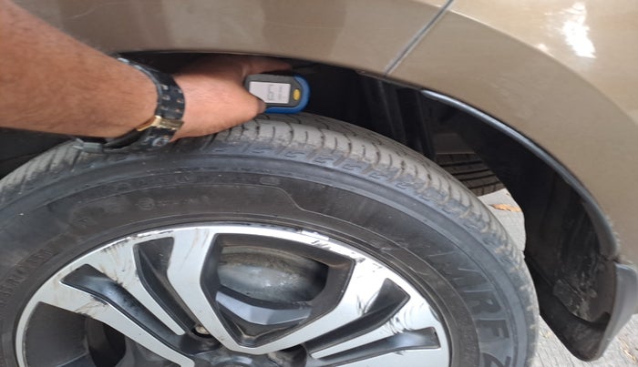 2024 Tata TIGOR XZA Plus iCNG , Petrol, Automatic, 12,886 km, tyre
