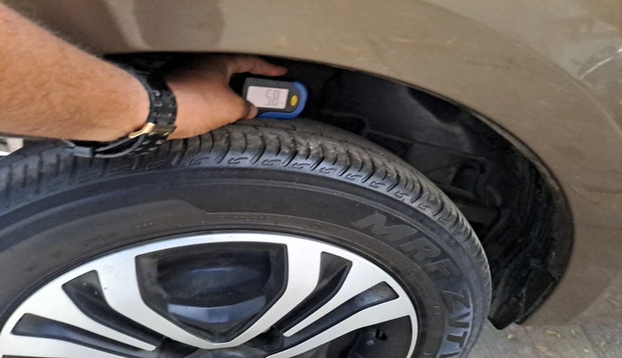 2024 Tata TIGOR XZA Plus iCNG , Petrol, Automatic, 12,886 km, tyre