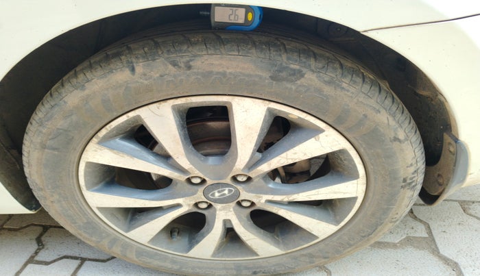 2013 Hyundai Verna FLUIDIC 1.6 EX CRDI AT, Diesel, Automatic, 91,028 km, tyre