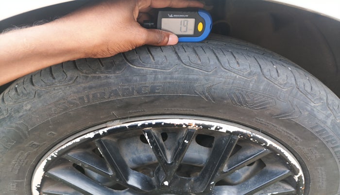 2022 Tata TIGOR XZ CNG, Petrol, Manual, 28,193 km, tyre