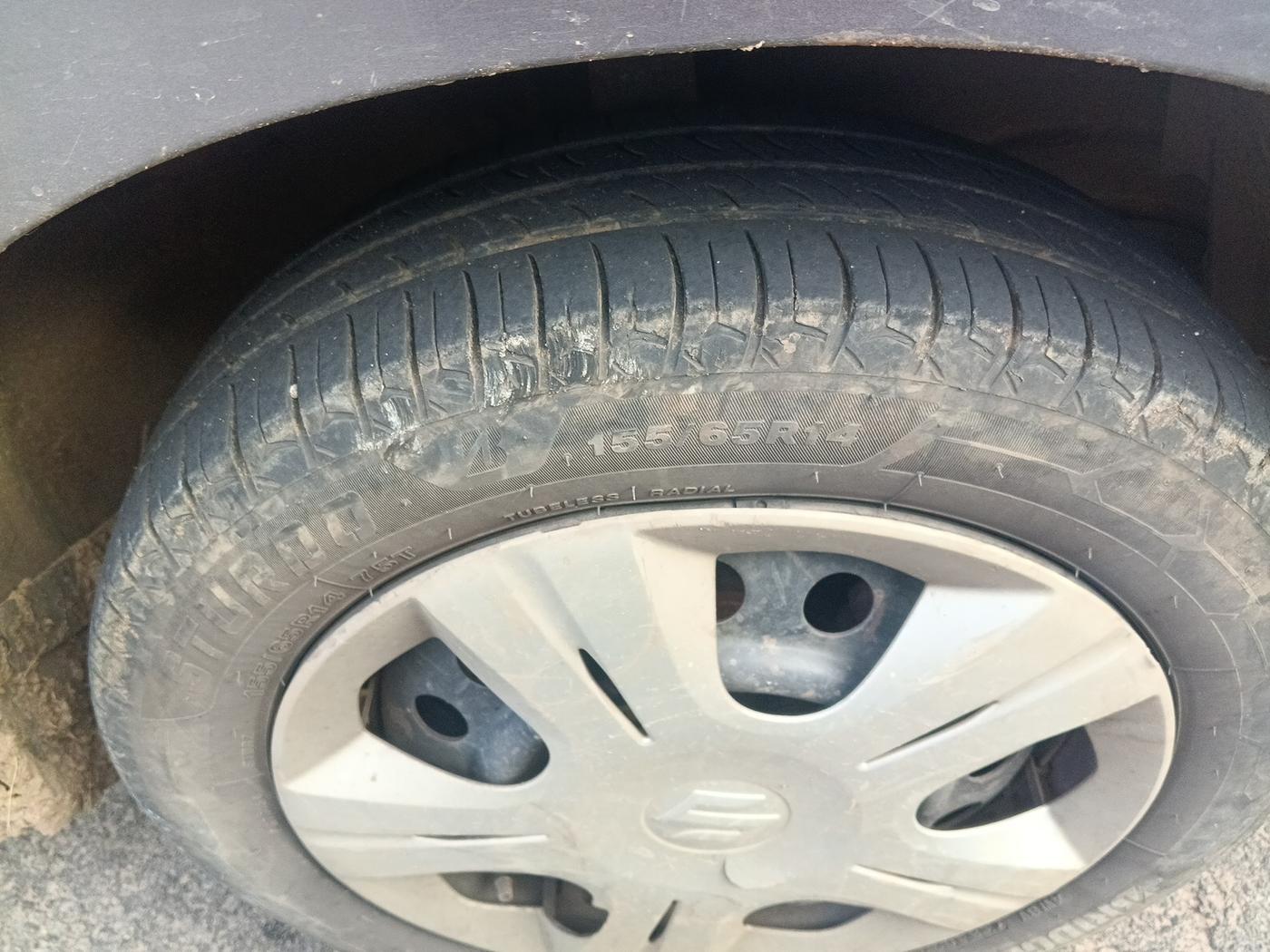 2018 Maruti Wagon R 1.0 VXI, Petrol, Manual, 78,419 km, tyre
