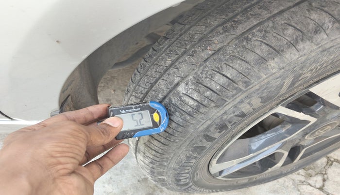 2017 Tata TIGOR XZ (O) PETROL, Petrol, Manual, 1,16,652 km, tyre