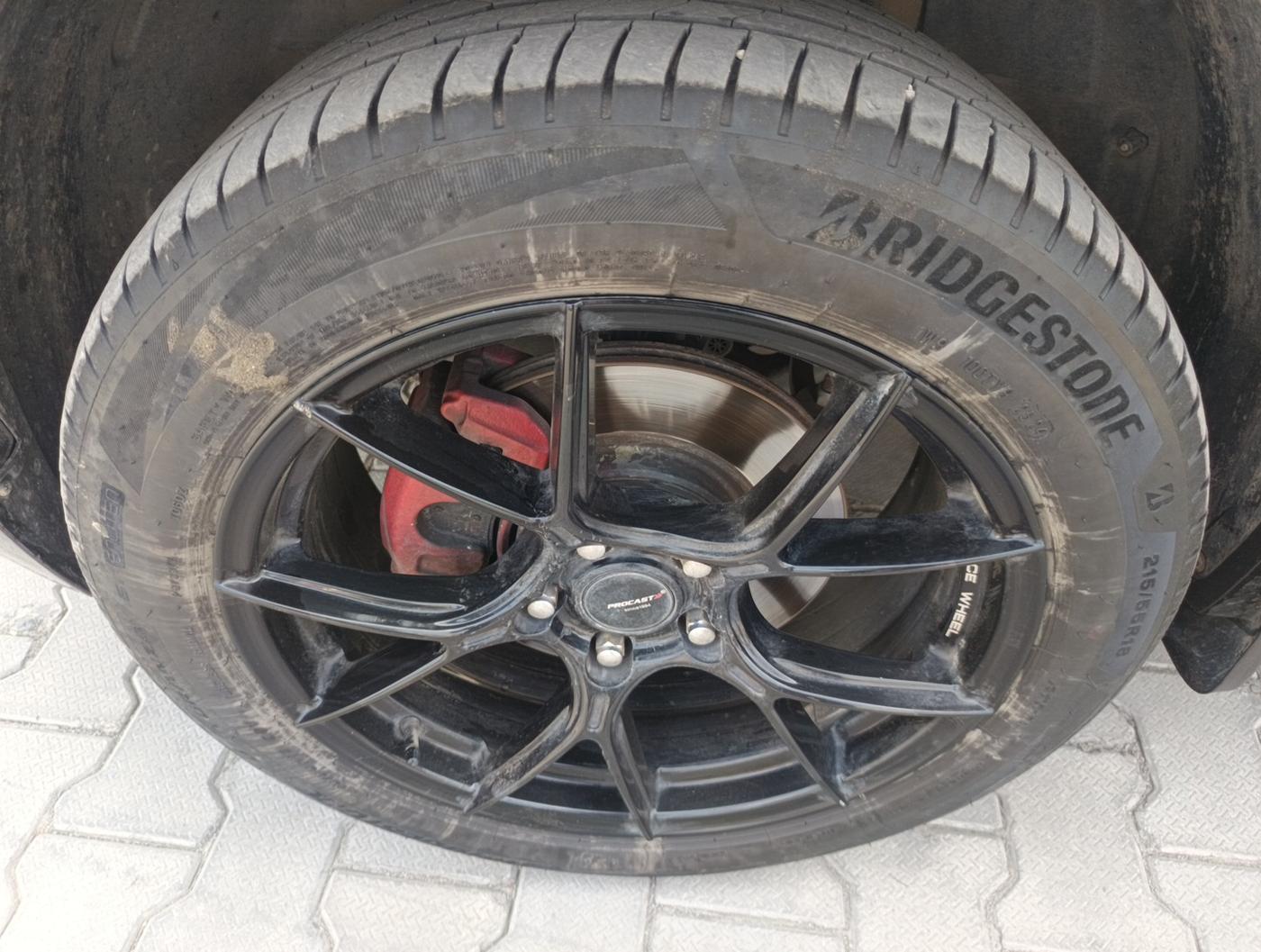 2024 Tata Curvv Pure Plus S 1.5 Diesel 6MT, Diesel, Manual, 23,000 km, tyre