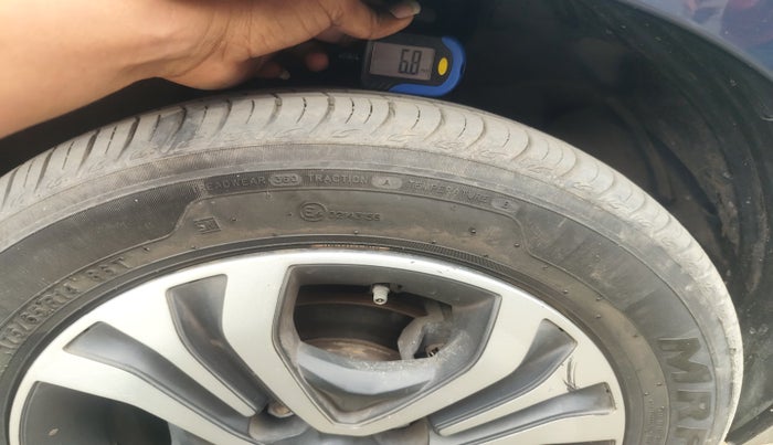 2022 Tata TIGOR XZ PLUS CNG, Petrol, Manual, 64,027 km, tyre
