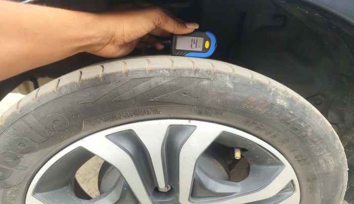 2022 Tata TIGOR XZ PLUS CNG, Petrol, Manual, 64,027 km, tyre