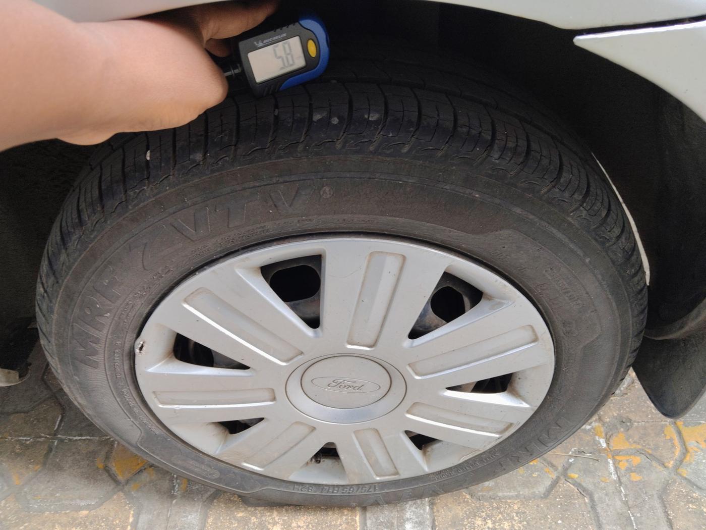 2011 Ford Fiesta EXI 1.6 PETROL, Petrol, Manual, 58,354 km, tyre