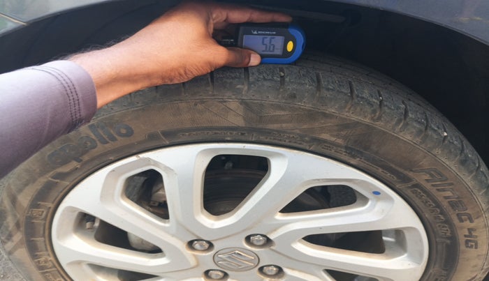 2023 Maruti Baleno ZETA 1.2 AGS, Petrol, Automatic, 35,075 km, tyre