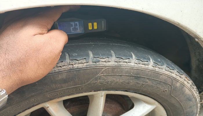 2012 Tata Nano LX, Petrol, Manual, 1,00,093 km, tyre