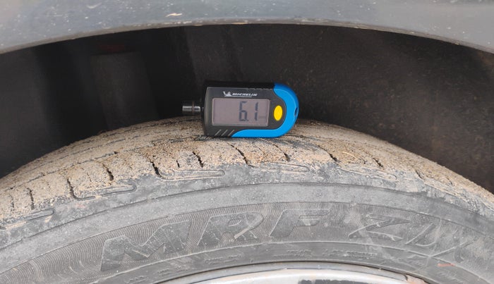 2019 Volkswagen Polo COMFORTLINE 1.0L MPI, Petrol, Manual, 1,27,218 km, tyre