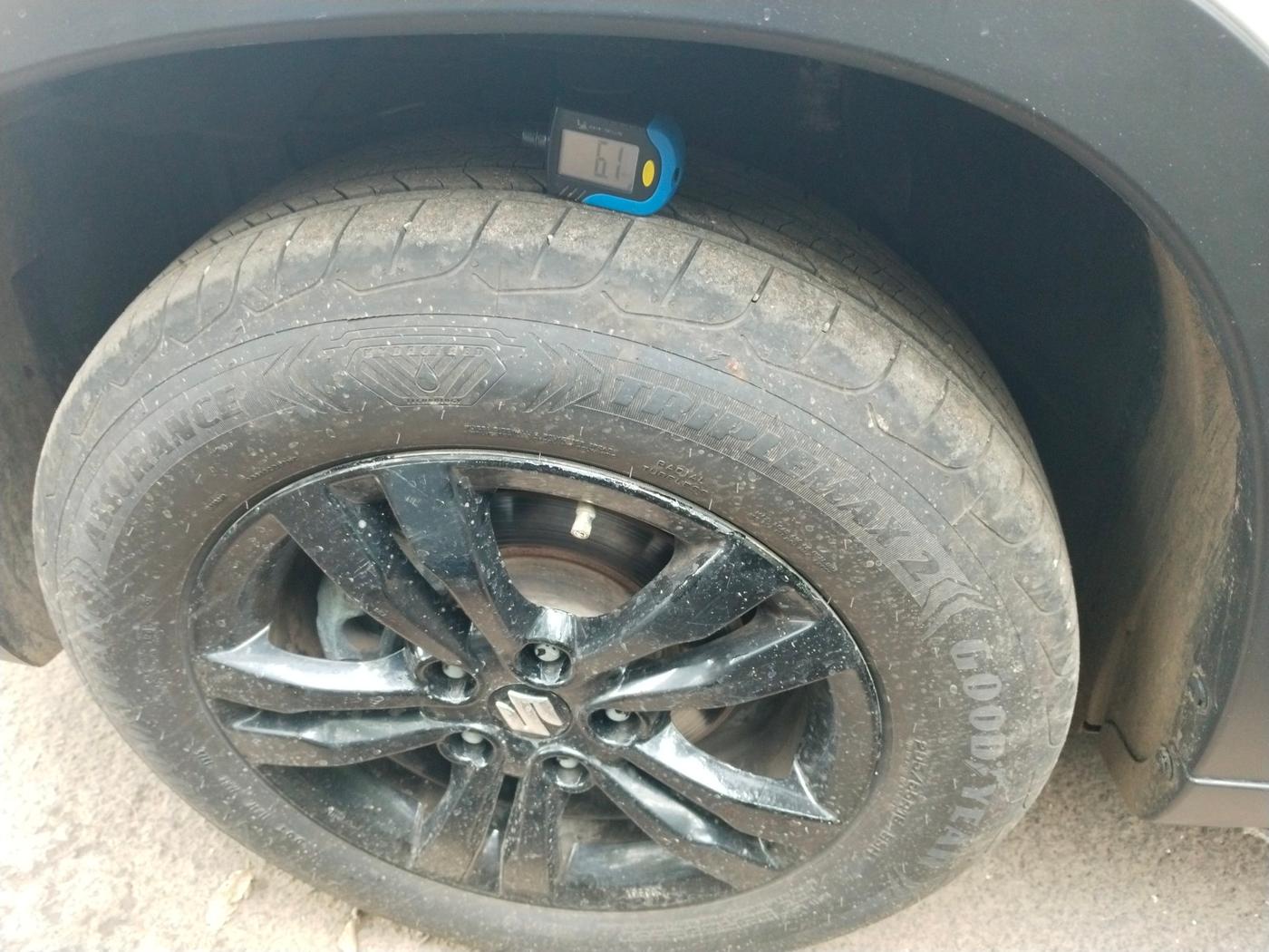 2019 Maruti Vitara Brezza ZDI, Diesel, Manual, 1,42,000 km, tyre