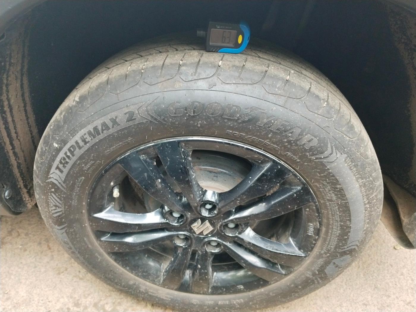 2019 Maruti Vitara Brezza ZDI, Diesel, Manual, 1,42,000 km, tyre
