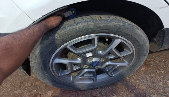 2017 Ford Ecosport TITANIUM+ 1.5L DIESEL, Diesel, Manual, 1,44,770 km, tyre