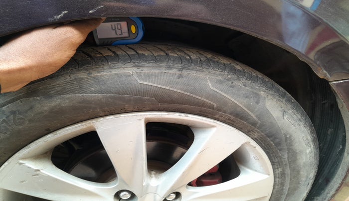 2013 Hyundai Verna FLUIDIC 1.6 VTVT SX, Petrol, Manual, 69,848 km, tyre