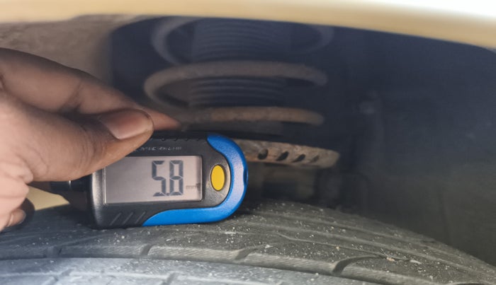 2018 Skoda Rapid STYLE 1.6 MPI, Petrol, Manual, 45,481 km, tyre