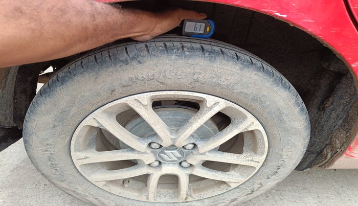 2021 Maruti Swift ZXI PLUS DUAL TONE, Petrol, Manual, 47,286 km, tyre