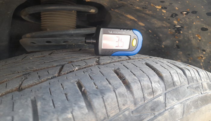 2022 Tata Harrier XT PLUS 2.0L KRYOTEC DARK EDITON, Diesel, Manual, 46,800 km, tyre