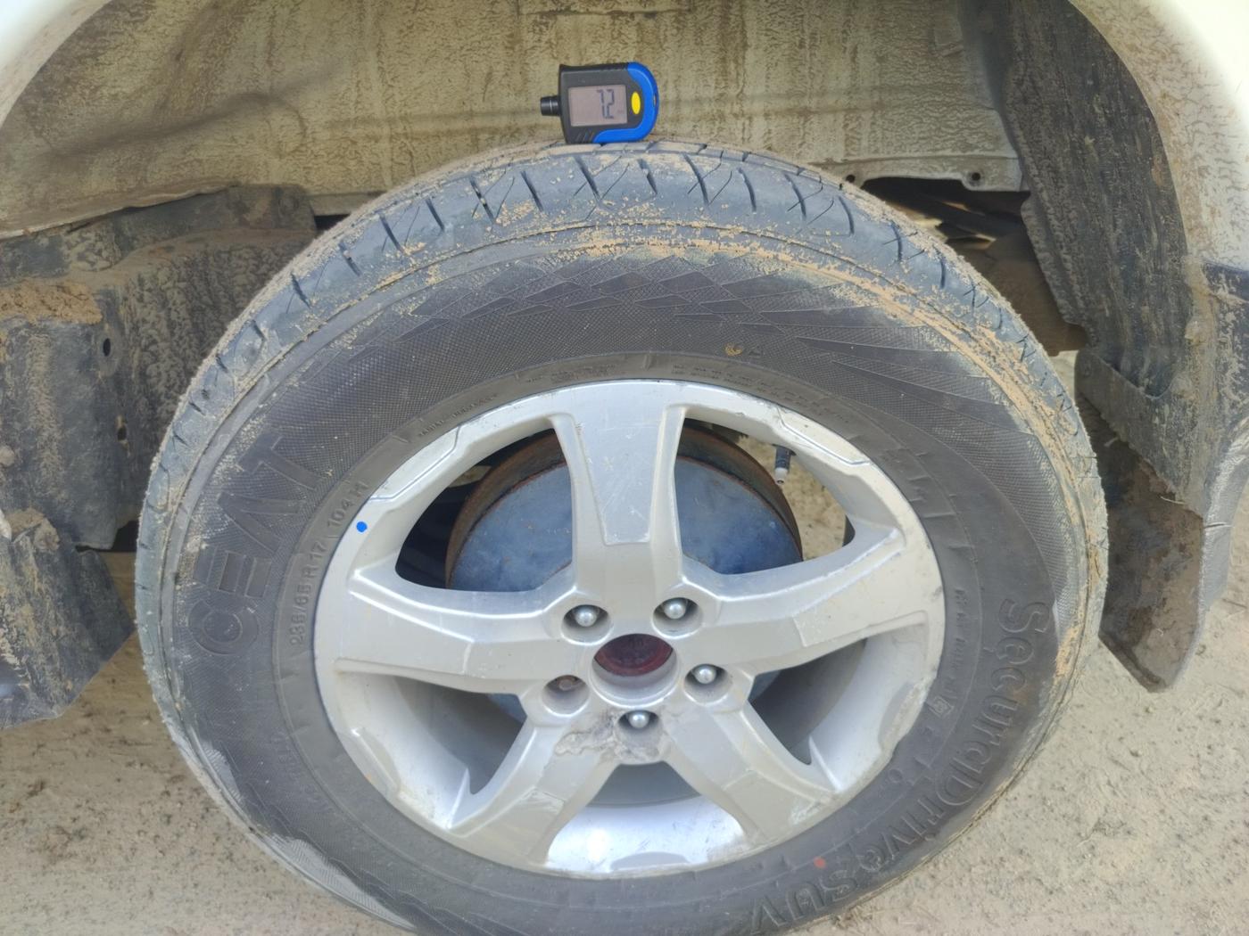 2019 Mahindra Scorpio S11 2WD, Diesel, Manual, 1,30,916 km, tyre
