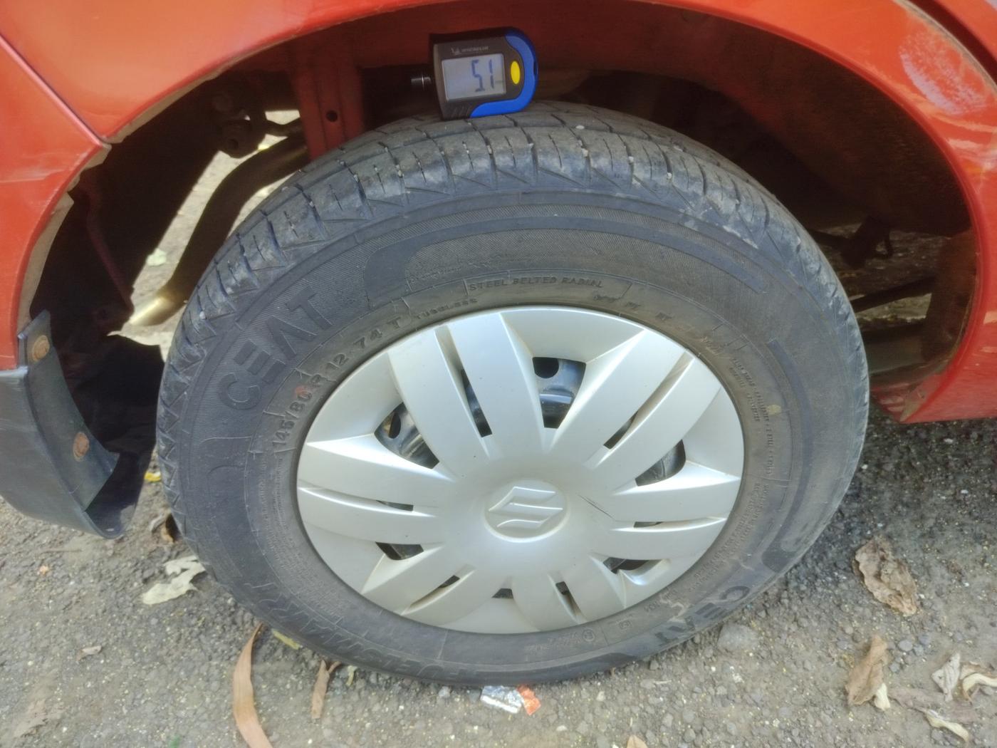 2021 Maruti Alto VXI, Petrol, Manual, 20,386 km, tyre