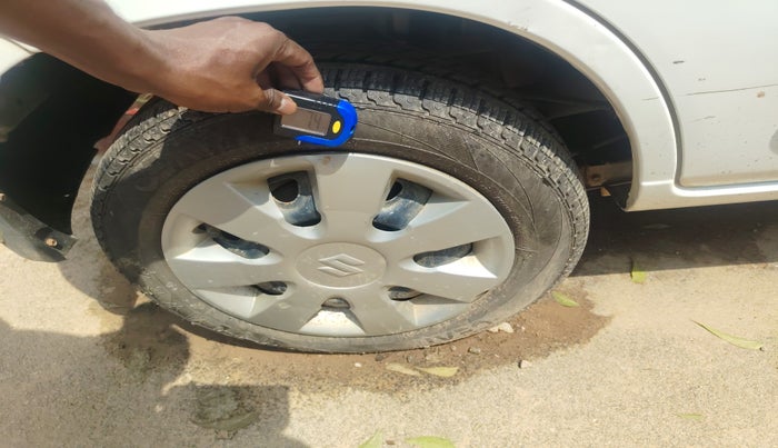 2014 Maruti Alto K10 VXI, Petrol, Manual, 82,282 km, tyre