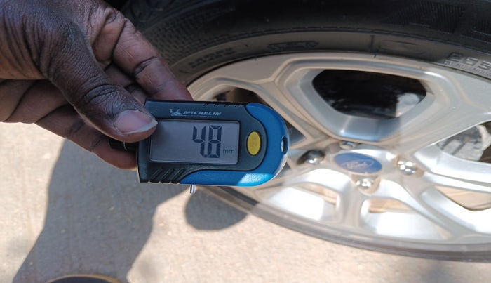 2018 Ford Ecosport TITANIUM + 1.5L PETROL AT, Petrol, Automatic, 48,256 km, tyre