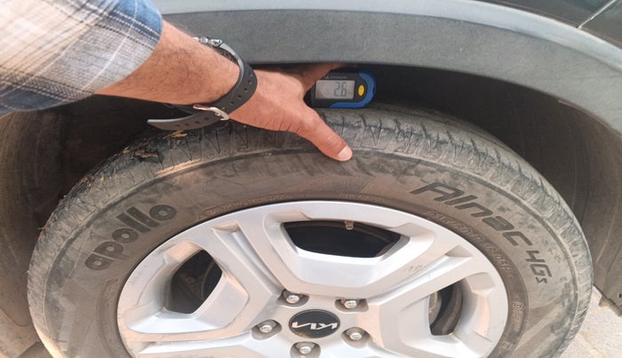 2023 KIA SONET HTK PLUS 1.0 IMT, Petrol, Manual, 53,079 km, tyre