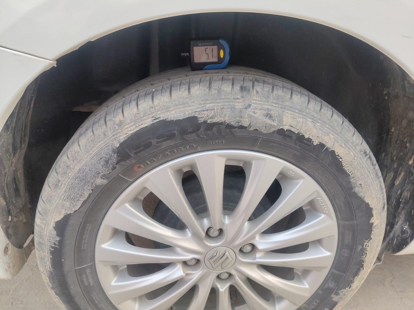 2020 Maruti Ciaz DELTA 1.5 SHVS MT PETROL, Petrol, Manual, 18,892 km, tyre