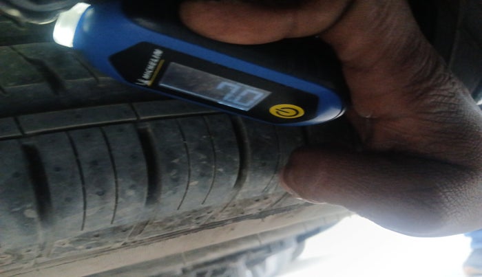 2023 Tata Harrier XZA PLUS 2.0L DARK EDITION, Diesel, Automatic, 34,875 km, tyre