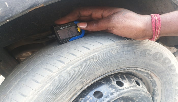 2017 Maruti Alto K10 VXI (O) AMT, Petrol, Automatic, 93,869 km, tyre