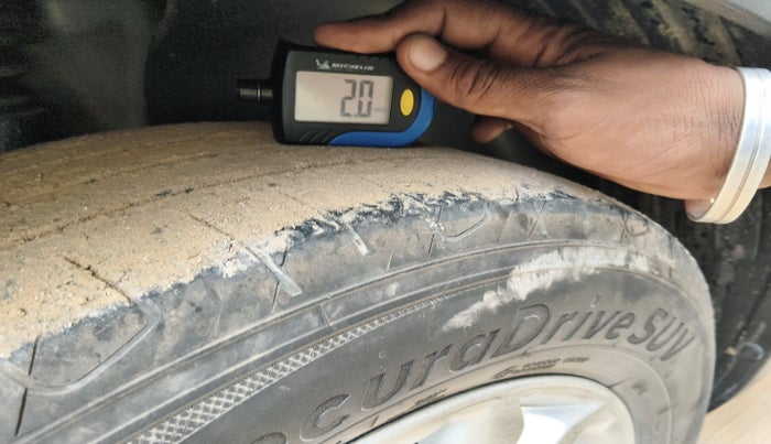 2021 Hyundai Creta E 1.5 DIESEL, Diesel, Manual, 45,400 km, tyre