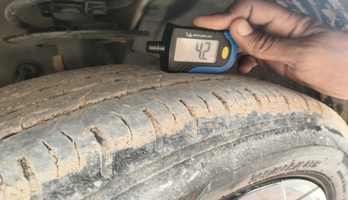 2024 Maruti FRONX DELTA PLUS 1.2L AGS, Petrol, Automatic, 43,791 km, tyre