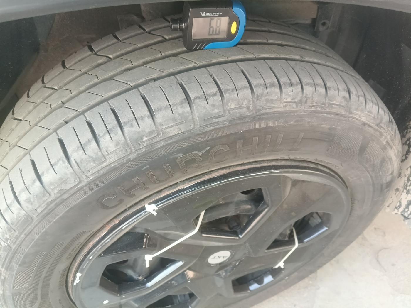 2020 Maruti Vitara Brezza VXI, Petrol, Manual, 72,415 km, tyre