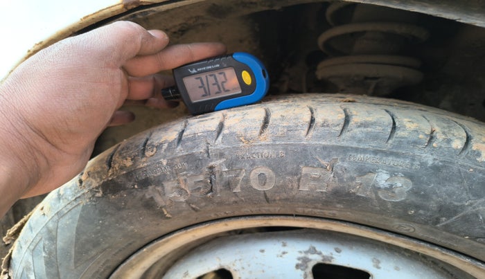 2012 Maruti Wagon R 1.0 LXI, Petrol, Manual, 1,12,296 km, tyre