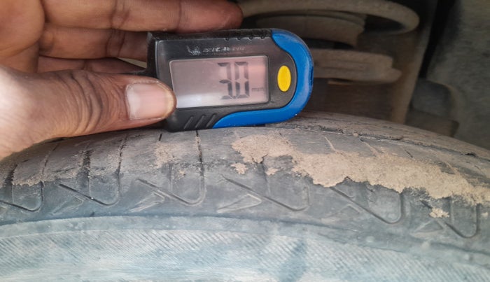 2017 Tata Tiago XZ PETROL, Petrol, Manual, 44,481 km, tyre