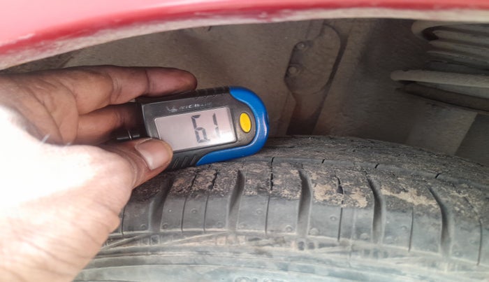 2017 Tata Tiago XZ PETROL, Petrol, Manual, 44,481 km, tyre