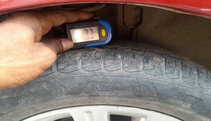 2017 Tata Tiago XZ PETROL, Petrol, Manual, 44,481 km, tyre