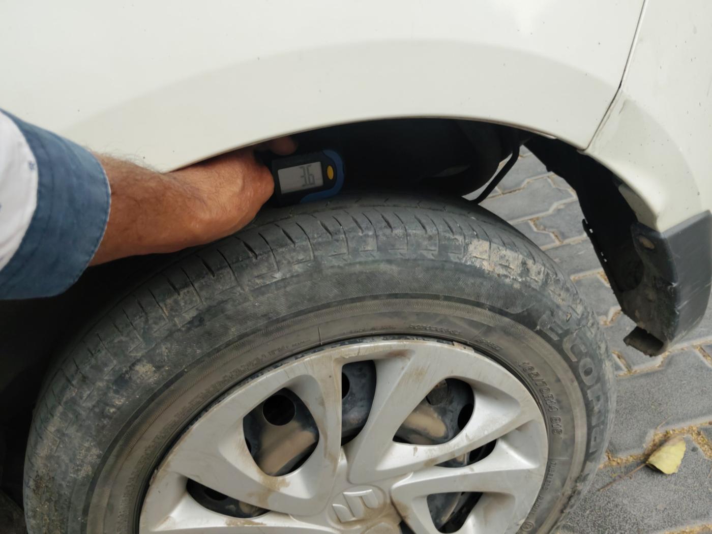 2022 Maruti Celerio VXI CNG, Petrol, Manual, 60,195 km, tyre