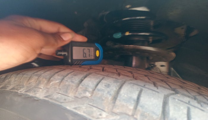 2020 Mahindra XUV500 W7, Diesel, Manual, 45,166 km, tyre