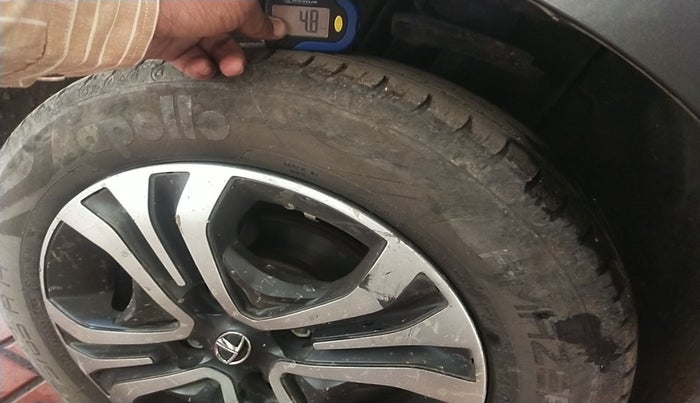 2023 Tata TIGOR XZ PLUS CNG, Petrol, Manual, 24,662 km, tyre