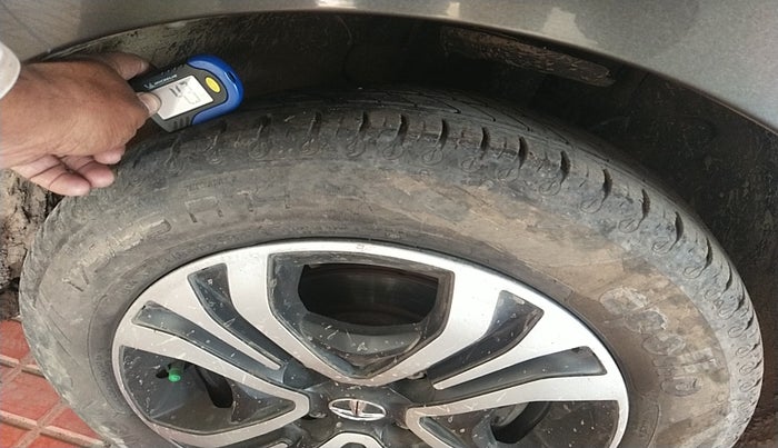 2023 Tata TIGOR XZ PLUS CNG, Petrol, Manual, 24,662 km, tyre