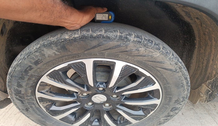 2022 Maruti BREZZA ZXI SMART HYBRID , Petrol, Manual, 97,254 km, tyre