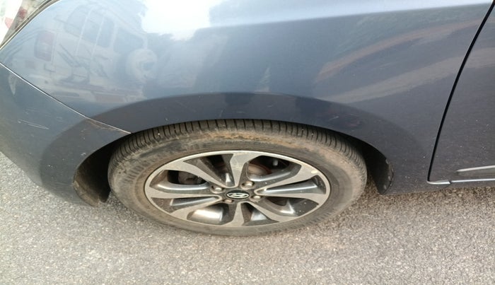 2014 Hyundai Xcent SX 1.2 (O), Petrol, Manual, 1,03,667 km, tyre